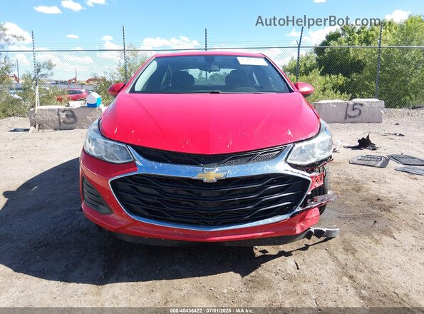 1G1BC5SM7K7110852 2019 CHEVROLET CRUZE Red Rear interior view
