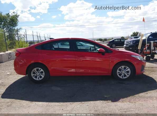 1G1BC5SM7K7110852 2019 CHEVROLET CRUZE Red 360 interior view