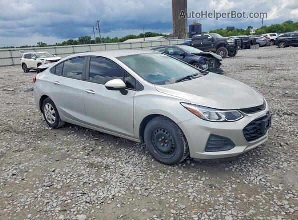 1G1BC5SM7K7135606 2019 CHEVROLET CRUZE Silver Front right