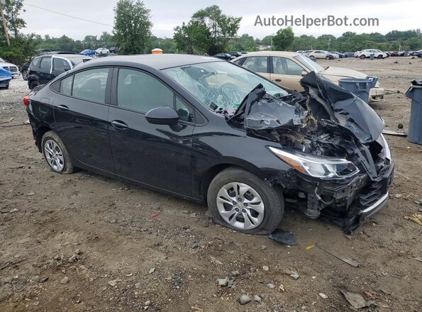 1G1BC5SM7K7136142 2019 CHEVROLET CRUZE Black Առջևի աջ