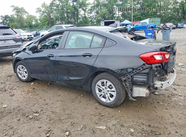 1G1BC5SM7K7136142 2019 CHEVROLET CRUZE Black Հետևի ձախ