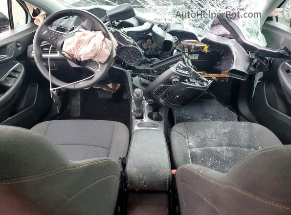 1G1BC5SM7K7136142 2019 CHEVROLET CRUZE Black Առջևի վահանակի տեսք