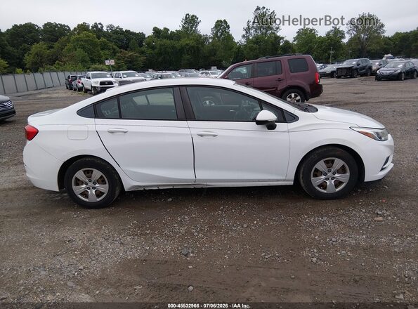 1G1BC5SM8J7111734 2018 CHEVROLET CRUZE White Вид задньої частини салону