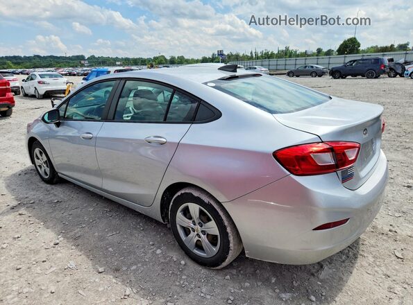 1G1BC5SM9J7129692 2018 CHEVROLET CRUZE Silver Rear left