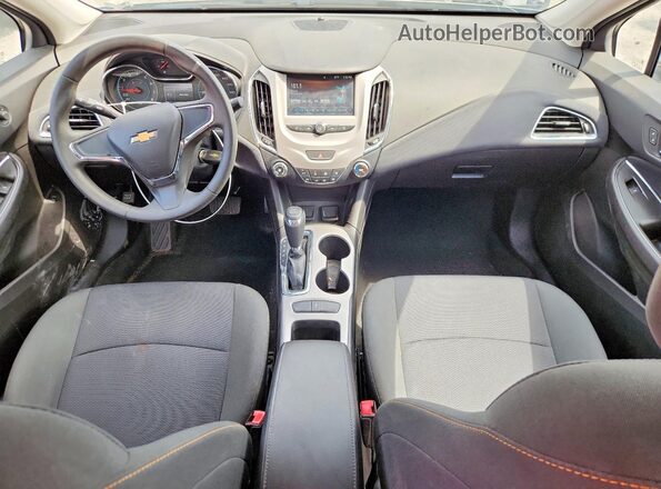 1G1BC5SM9J7129692 2018 CHEVROLET CRUZE Silver Dashboard view