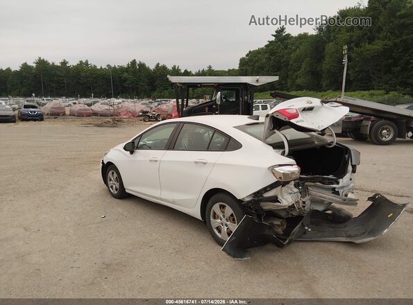 1G1BC5SMXG7246609 2016 CHEVROLET CRUZE White Tył lewy