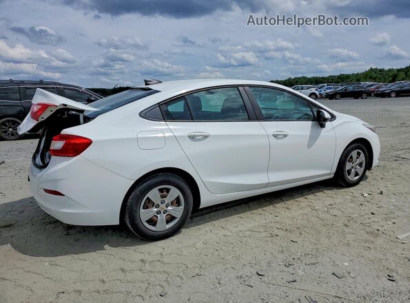 1G1BC5SMXH7225972 2017 CHEVROLET CRUZE White უკანა მარჯვენა