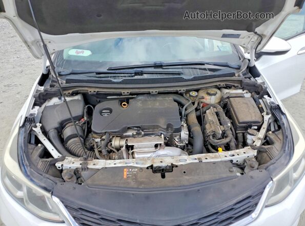 1G1BC5SMXH7225972 2017 CHEVROLET CRUZE White უკანა სალონის ხედი