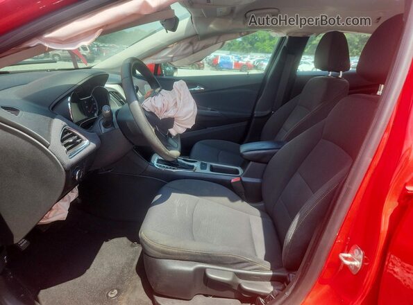 1G1BC5SMXJ7174396 2018 CHEVROLET CRUZE Red Սալոնի դիմացի տեսք