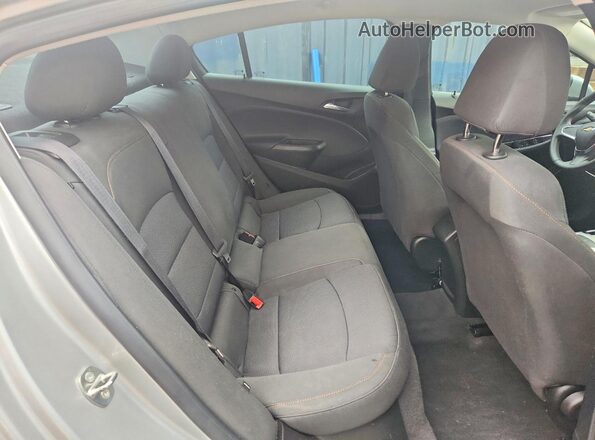 1G1BC5SMXJ7224438 2018 CHEVROLET CRUZE Silver Rear seats view