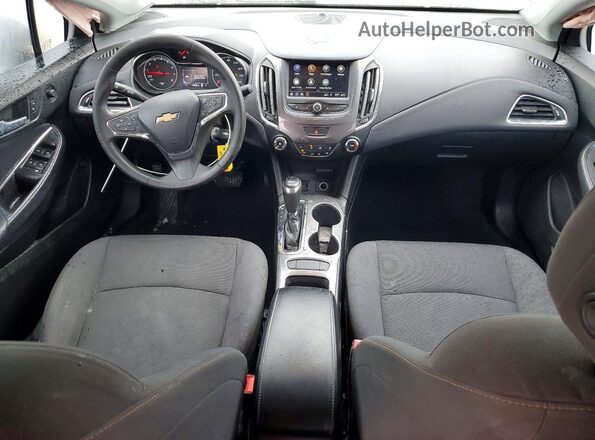 1G1BC5SMXK7102907 2019 CHEVROLET CRUZE Black Առջևի վահանակի տեսք