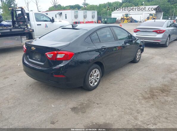 1G1BC5SMXK7125622 2019 CHEVROLET CRUZE Черный Задняя правая четверть