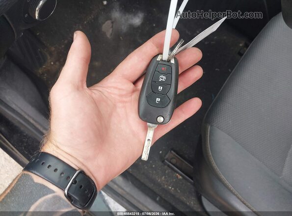 1G1BC5SMXK7125622 2019 CHEVROLET CRUZE Черный Вид панели приборов