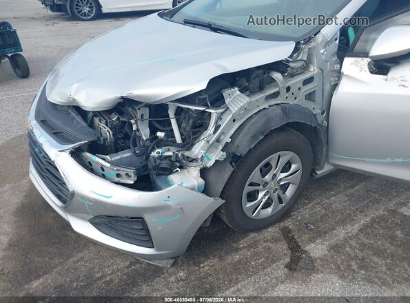1G1BC5SMXK7148088 2019 CHEVROLET CRUZE Silver Вид спереду