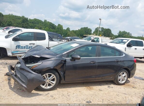 1G1BE5SM0H7124207 2017 CHEVROLET CRUZE Black Widok wnętrza z tyłu