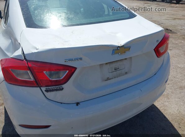 1G1BE5SM0H7184567 2017 CHEVROLET CRUZE White Вид щитка приладів