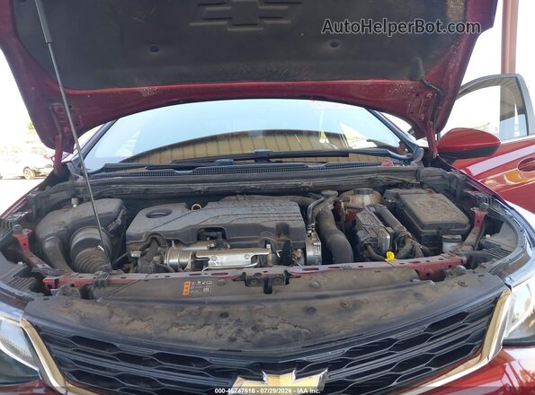 1G1BE5SM0J7218044 2018 CHEVROLET CRUZE Red Rear view