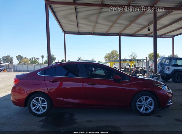 1G1BE5SM0J7218044 2018 CHEVROLET CRUZE Red Rear interior view