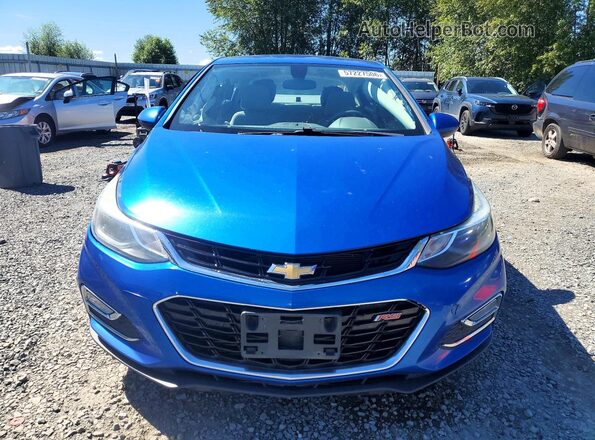 1G1BE5SM1H7124765 2017 CHEVROLET CRUZE Blue Widok z przodu