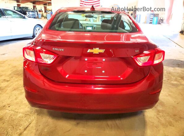1G1BE5SM1J7212415 2018 CHEVROLET CRUZE Red Հետևի տեսք