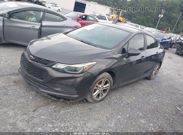 1G1BE5SM2H7112091 2017 CHEVROLET CRUZE Черный Передняя левая четверть