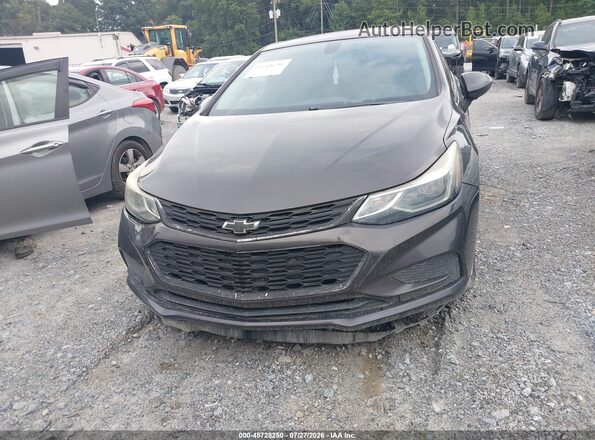 1G1BE5SM2H7112091 2017 CHEVROLET CRUZE Черный Вид щитка приборов