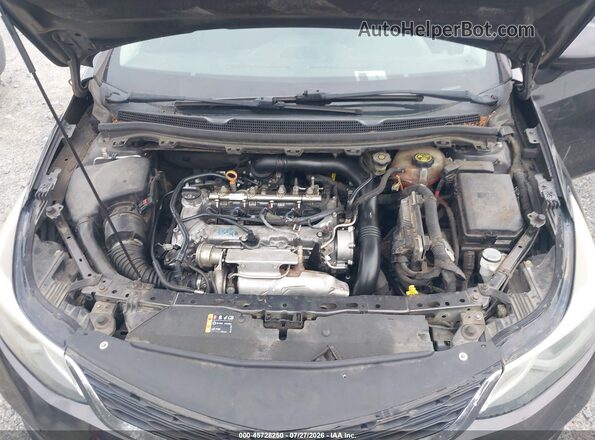1G1BE5SM2H7112091 2017 CHEVROLET CRUZE Черный Вид сзади