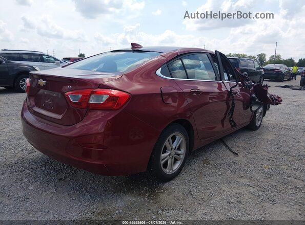 1G1BE5SM2H7129621 2017 CHEVROLET CRUZE Red Trasero derecho