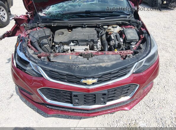 1G1BE5SM2H7129621 2017 CHEVROLET CRUZE Red Vista trasera