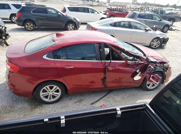 1G1BE5SM2H7129621 2017 CHEVROLET CRUZE Red Vista interior trasera