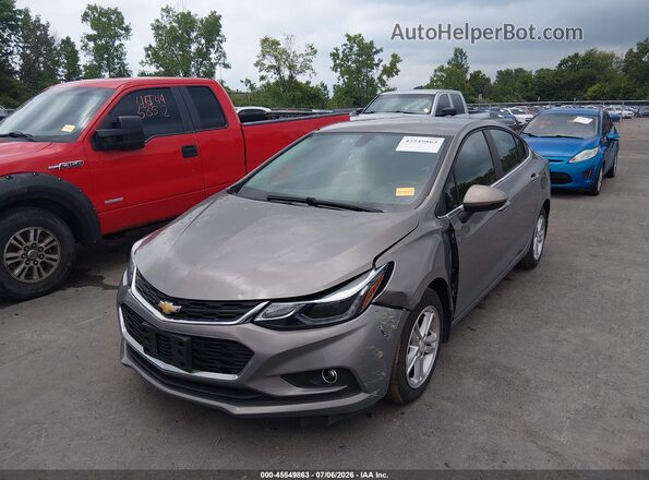 1G1BE5SM2H7172419 2017 CHEVROLET CRUZE Gray Vista tres cuartos delantera izquierda