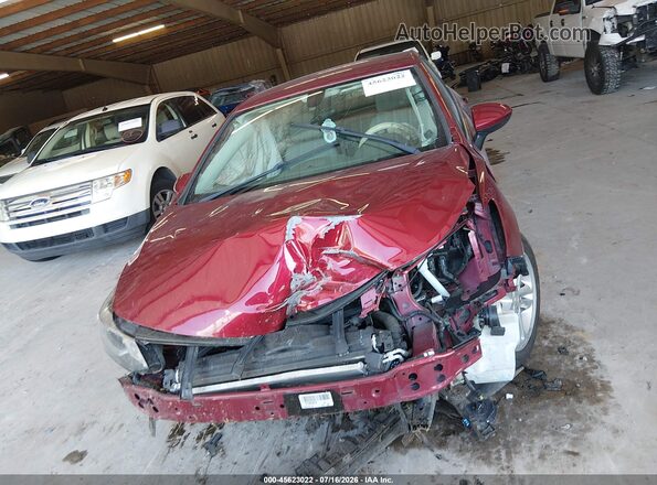 1G1BE5SM2H7201045 2017 CHEVROLET CRUZE Красный Вид панели приборов