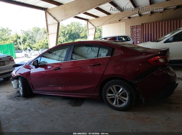 1G1BE5SM2H7201045 2017 CHEVROLET CRUZE Красный Вид задней части салона