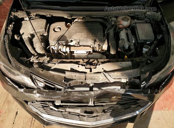 1G1BE5SM2J7169302 2018 CHEVROLET CRUZE Черный Вид задней части салона