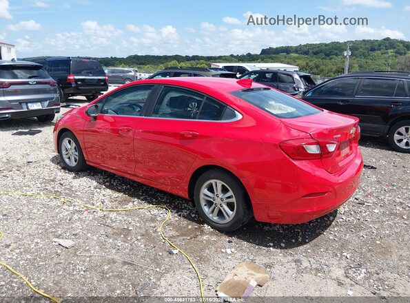 1G1BE5SM2J7173611 2018 CHEVROLET CRUZE Красный Задняя левая четверть