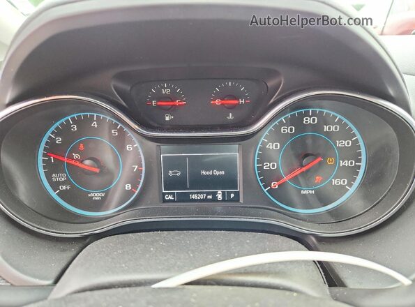 1G1BE5SM2J7176136 2018 CHEVROLET CRUZE White Սարքավորումների վահանակի տեսք