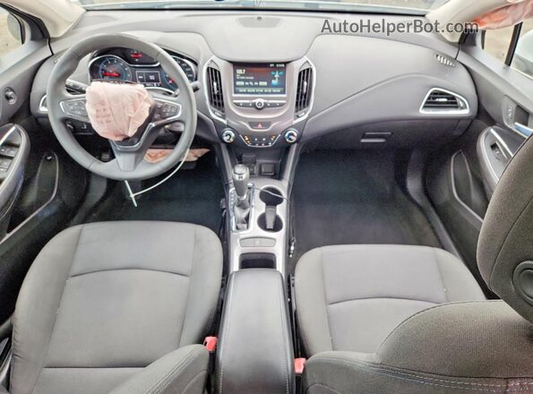 1G1BE5SM2J7176136 2018 CHEVROLET CRUZE White Առջևի վահանակի տեսք