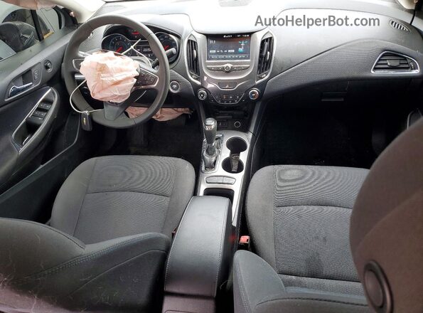 1G1BE5SM2J7238716 2018 CHEVROLET CRUZE Blue Առջևի վահանակի տեսք