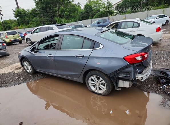 1G1BE5SM2K7119016 2019 CHEVROLET CRUZE Silver Tył lewy