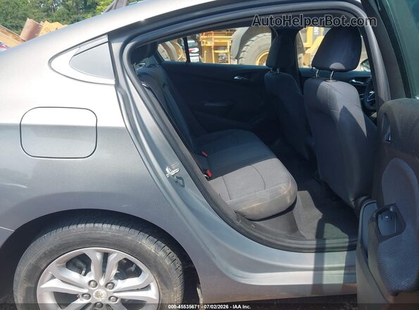 1G1BE5SM2K7133644 2019 CHEVROLET CRUZE Gray Vista de la etiqueta del VIN