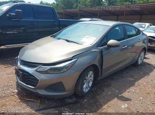 1G1BE5SM2K7133644 2019 CHEVROLET CRUZE Gray Vista tres cuartos delantera izquierda