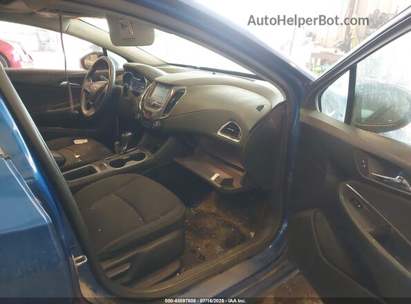 1G1BE5SM3G7238376 2016 CHEVROLET CRUZE Синий Вид салона спереди