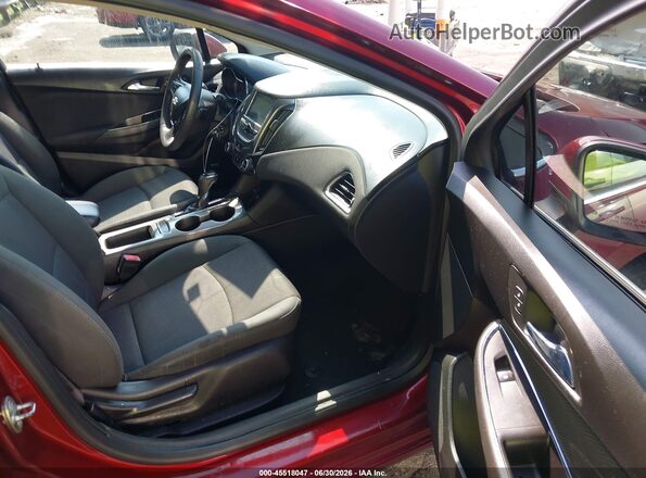 1G1BE5SM3G7263536 2016 CHEVROLET CRUZE Red Front interior view