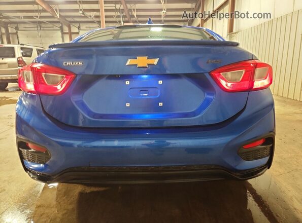 1G1BE5SM3G7308717 2016 CHEVROLET CRUZE Blue უკანა ხედი