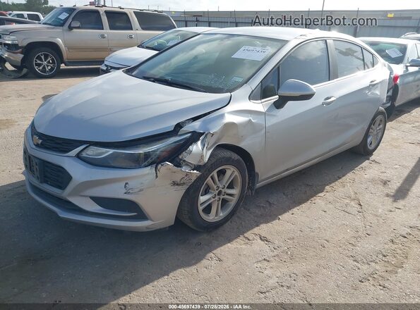 1G1BE5SM3H7170940 2017 CHEVROLET CRUZE Silver წინა მარცხენა ხედი სამი მეოთხედიდან