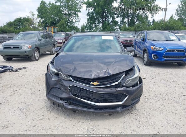 1G1BE5SM3H7222292 2017 CHEVROLET CRUZE Gray Widok zestawu wskaźników