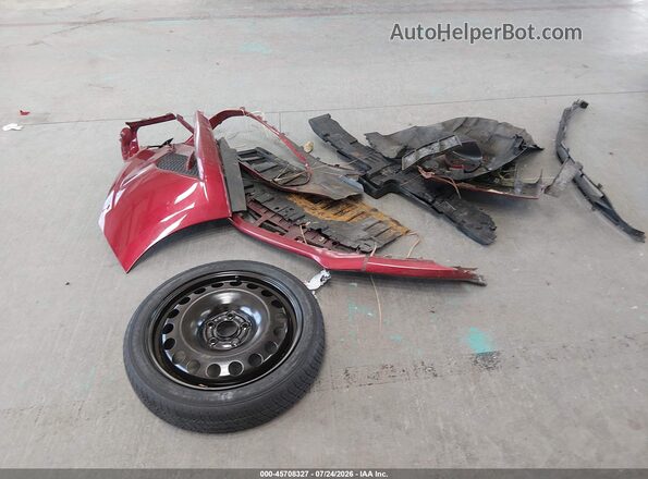 1G1BE5SM3J7134686 2018 CHEVROLET CRUZE Red Widok zestawu wskaźników