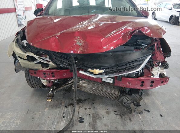1G1BE5SM3J7134686 2018 CHEVROLET CRUZE Red Widok wnętrza z tyłu