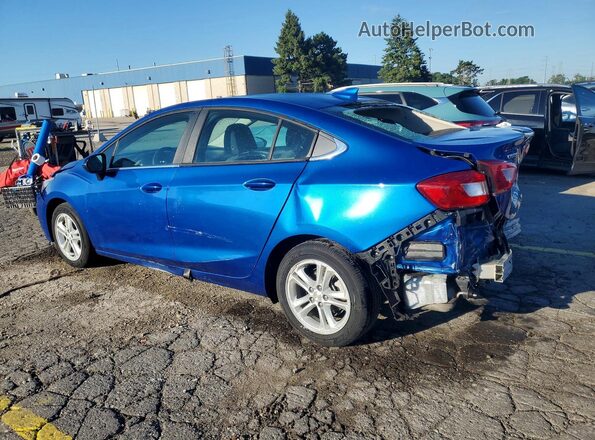 1G1BE5SM3J7158986 2018 CHEVROLET CRUZE Синий Задняя левая четверть