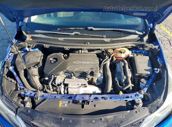 1G1BE5SM3J7158986 2018 CHEVROLET CRUZE Синий Вид задней части салона